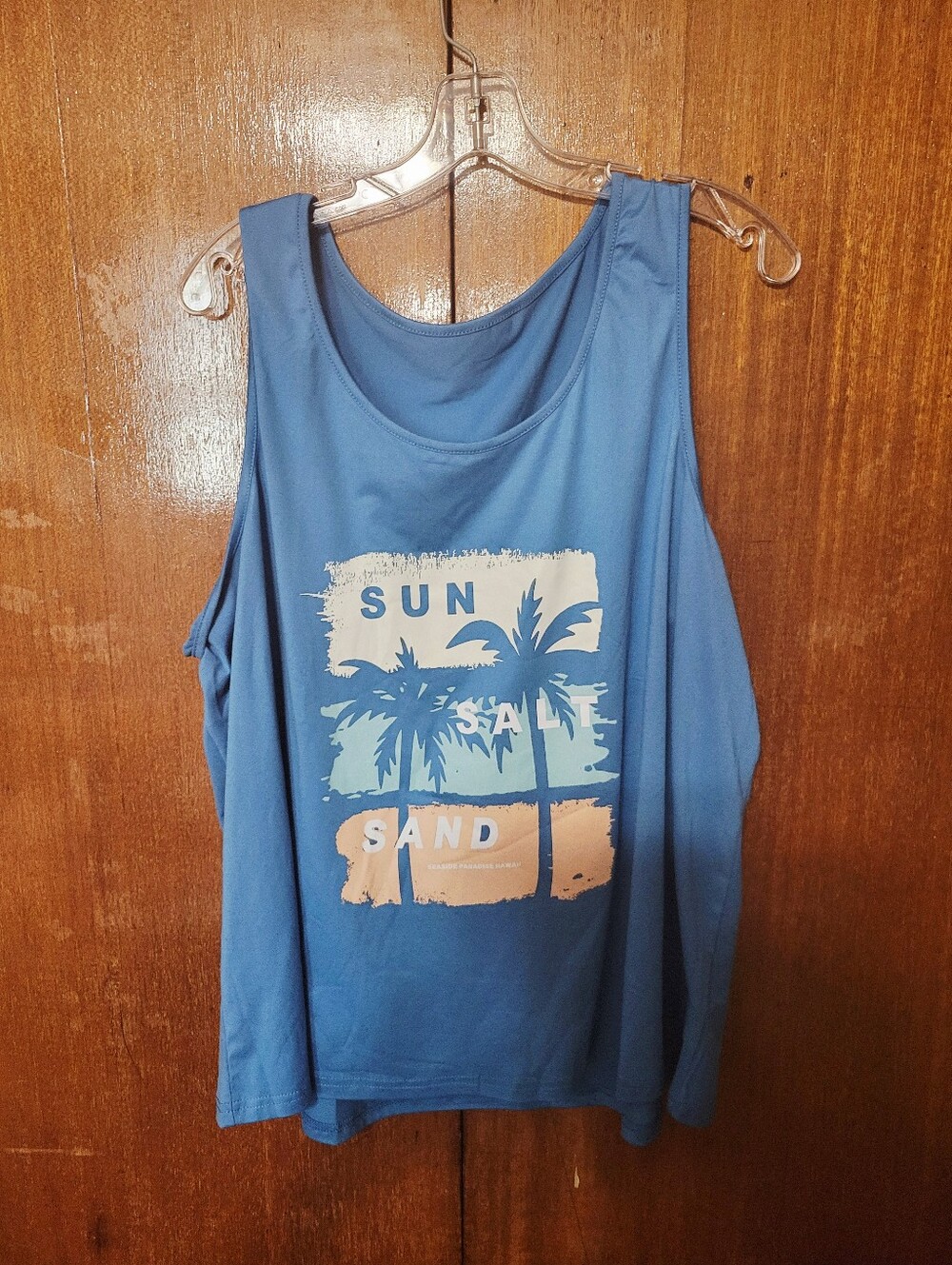 SHEIN Palm Tree Tank Top